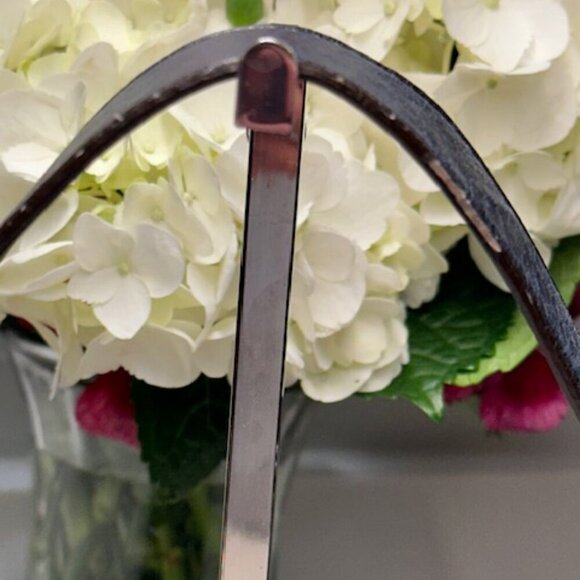 Coach #19623 Signature Legacy Canvas and Leather Messenger Bag Denim & Leather - Picture 12 of 12